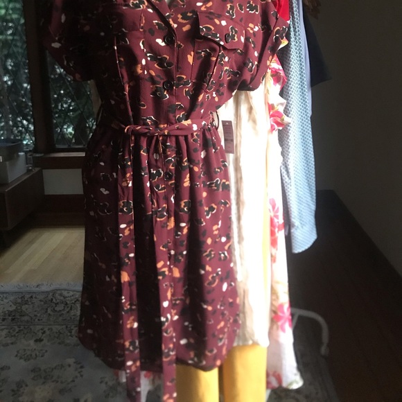 Dress burgundy large ardene - Picture 5 of 5